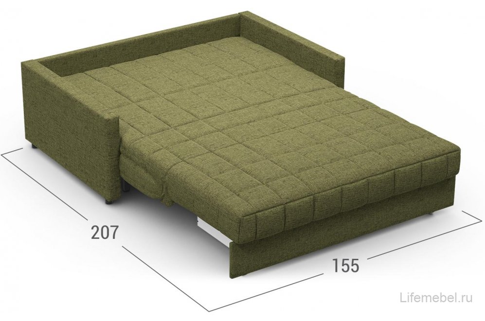 диван прямой аккордеон moon family 134.
