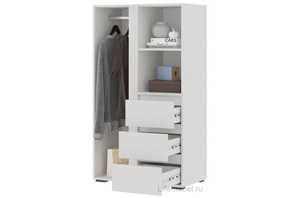 Спальня "Хелен" (комплект-6) Белый ЛДСП производитель: Стендмебель Купить в Липе