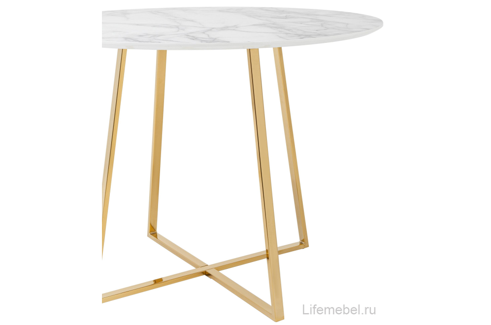 Купить Белый Стол С Золотом